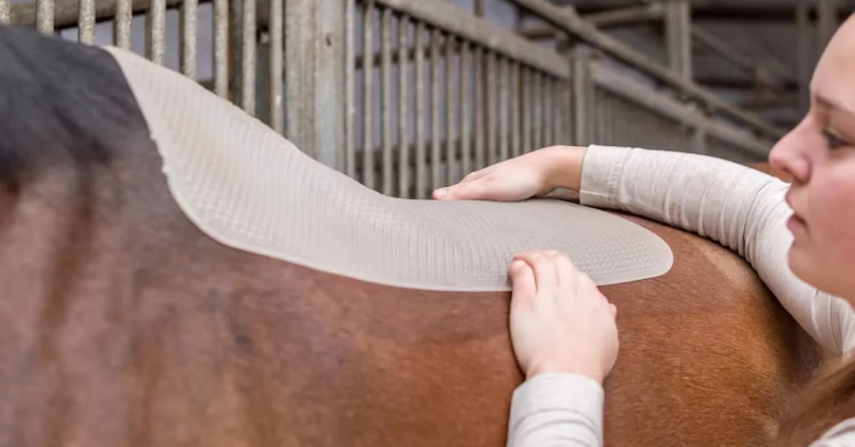 Stables tape is typically a high-strength, flexible tape designed for equine use.